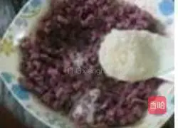 Purple potato cake recipe 2