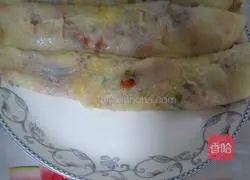 Illustration of how to make egg pancakes 5