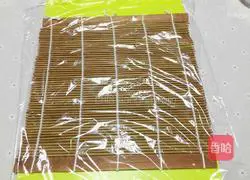 Illustration of how to make yam sushi 9