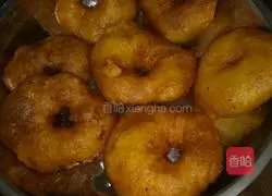 Illustration of how to make donut oil buns and pumpkin cakes 4