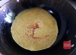 Illustration of how to make buckwheat flatbread 1