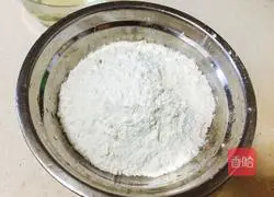 Illustration of how to make mung bean cake 4