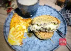 Cheese multigrain bean dregs cake Illustration of how to do it 13