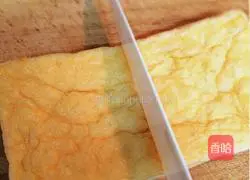 Illustration of how to make fried tofu skin sushi 1