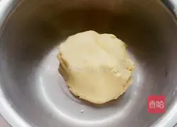 Illustration of making glutinous rice pumpkin cake 3