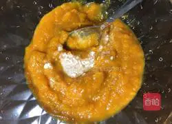 Illustration of how to make pumpkin cake 3