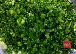 Illustration of how to make spinach cake 2