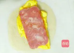 Illustration of how to make pancake sandwich 8