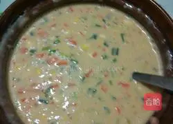 Corn Carrot Egg Pancake Recipe Illustration 6