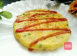 Illustration of how to make pastoral potato pancakes 9