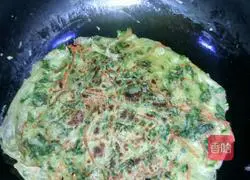 Illustration of how to make vegetable pancakes 7