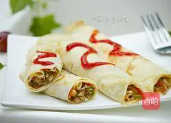 Egg Burrito Recipe Illustration 10