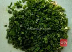 Illustration of how to make chive tofu cake 3