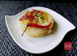 Illustration of how to make butter tenderloin potato pancakes 14