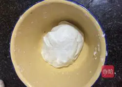 Illustration of making raisin glutinous rice cake 3