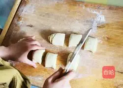 Food with scallion oil Illustration of how to make sesame cakes 2