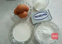 Illustration of how to make Japanese light cheese cake 1