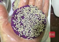 Purple sweet potato glutinous rice cake recipe 5