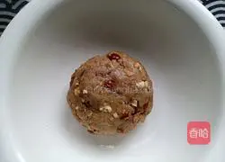 Illustration of making red dates and walnut cakes 7