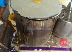 Illustration of how to make pancakes and fruits 2