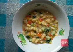 Illustration of how to make steamed buns and egg cakes 2