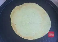 Illustration of how to make cucumber and egg breakfast cake 7