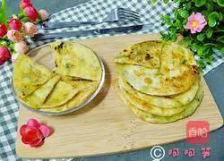 Illustration of how to make scallion pancakes 23