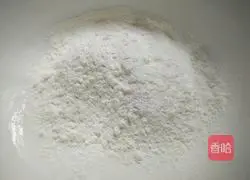 Milk black sesame flour cake recipe 2