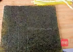 Illustration of how to make sushi 3