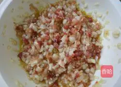 Illustration of how to make coriander meatloaf 4