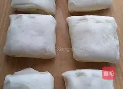 Illustration of how to make crispy sesame cake 12