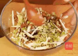 Illustration of how to make Korean colorful burritos 11