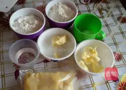 Illustration of how to make mung bean cake 2