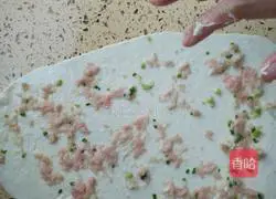 How to make pork and celery pancakes Illustration 15