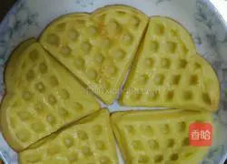 Illustration of how to make waffles 2