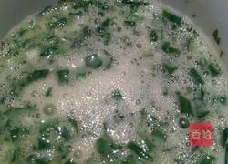 Illustration of how to make breakfast egg pancakes 11