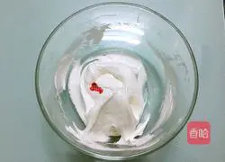 Illustration of two-color meringue recipe 10