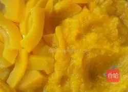 Pumpkin Bean Paste Glutinous Rice Cake Practice illustration 4