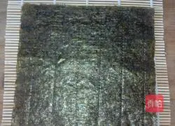 Illustration of how to make egg custard + sushi roll 3