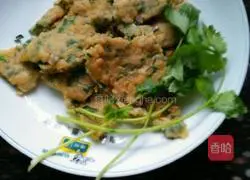 Illustration of how to make egg and chive cake 6