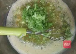 Bitter melon pancake recipe 4