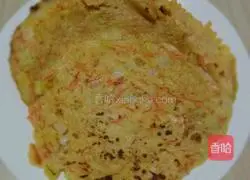 Illustration of how to make carrot shredded cake 4