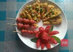  Illustration of how to make steamed buns and egg pancakes 4