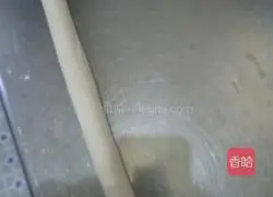 Illustration of how to make shredded radish cake 1