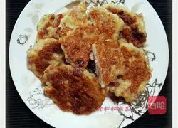 Illustration of how to make pan-fried shrimp cakes 6