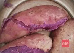 Purple potato cake recipe 2