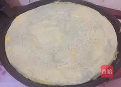 Illustration of how to make cornmeal pancakes and fruits 7