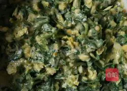 Spinach Egg Pancake Recipe Illustration 6