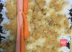 Illustration of how to make sushi 4