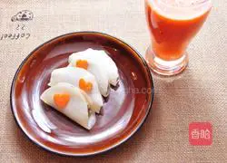 Illustration of how to make love mung bean cake 7